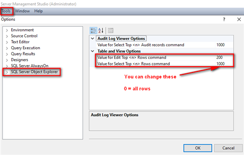 Mssql Select Top 1000 Rows Edit Top 200 Rows