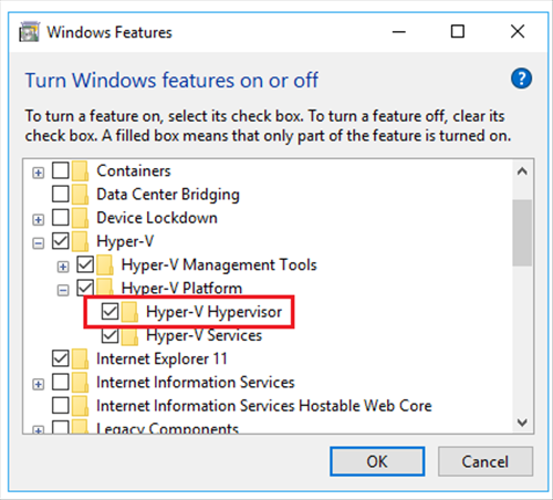 Virtualization applications don't work together with Hyper-V, Device Guard, and Credential Guard